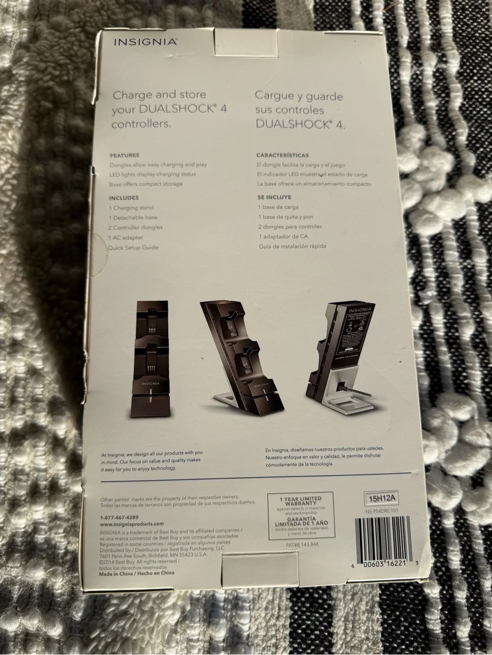 Dual Controller Charger for PlayStation 4 - Brown